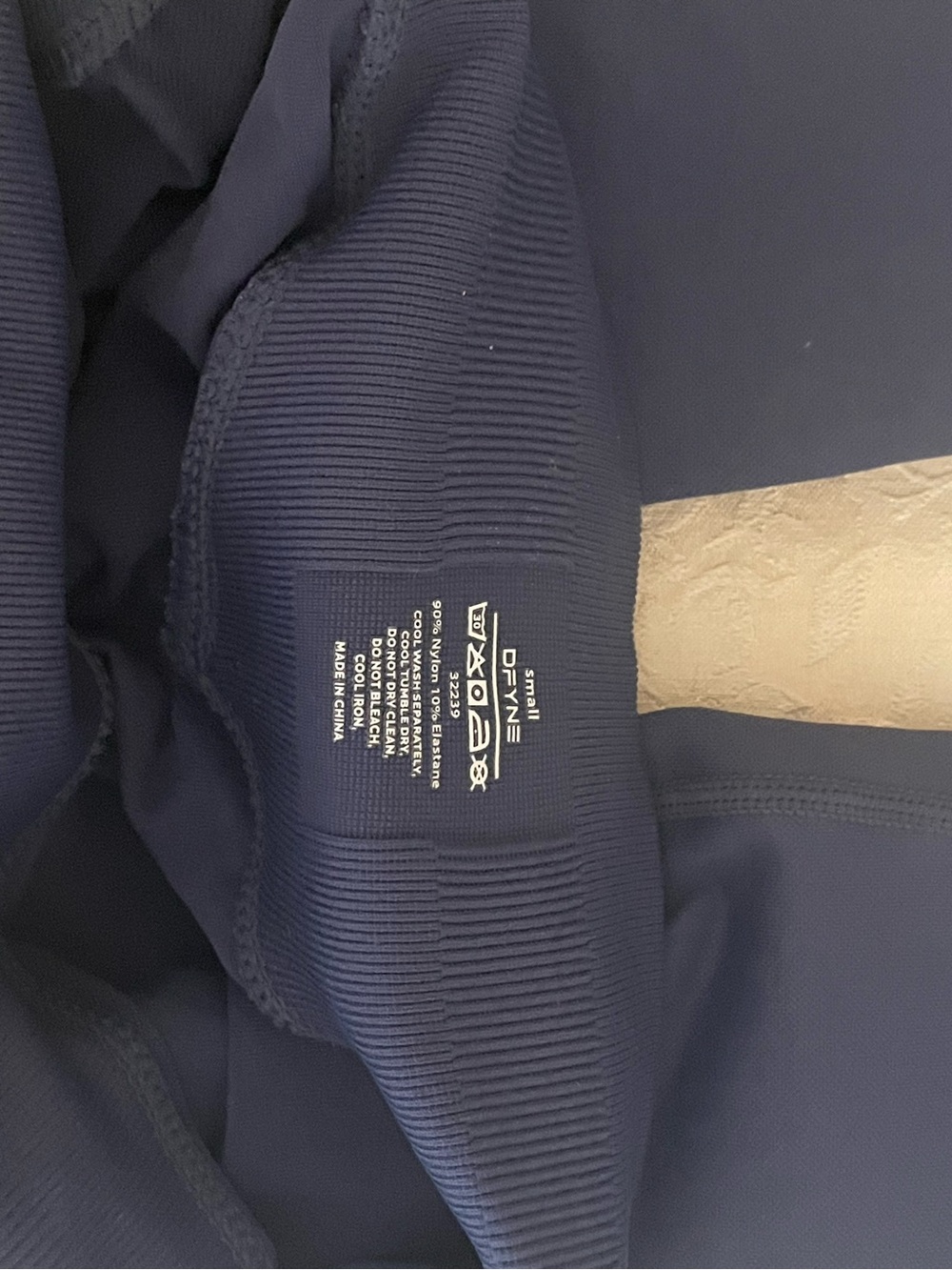 Dfyne blue scrunch leggings - Picture 6 of 6